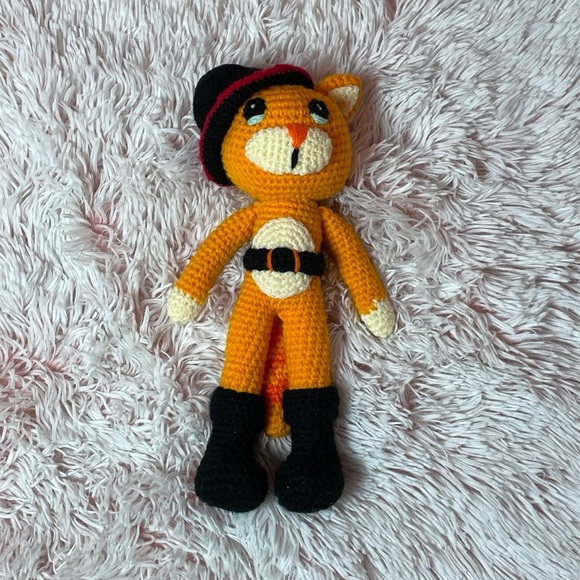 Hand-Made Cat Stuffed Animal - Picture 1 of 6